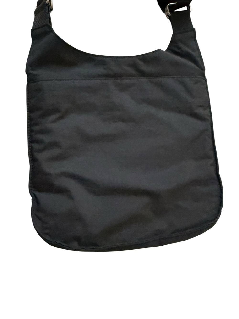 Baggallini Black Travel Crossbody Bag RFID Organizer Nylon Minimalist - Picture 4 of 6